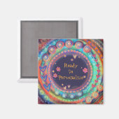 カラフルカスタマイズ自分のインスピレーショントレンディー マグネット (正面/裏面)