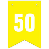 カラフルカスタム歳の誕生日パーティバンティングバナー バンティングフラッグ (第3の旗)