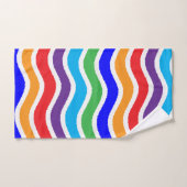 カラフルカスタム紙効果 バスタオルセット (ハンドタオル)