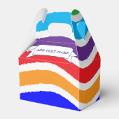 カラフルカスタム紙効果 フェイバーボックス (裏面サイド)