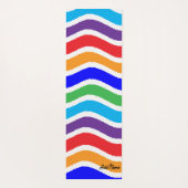 カラフルカスタム紙効果 ヨガマット (裏面)