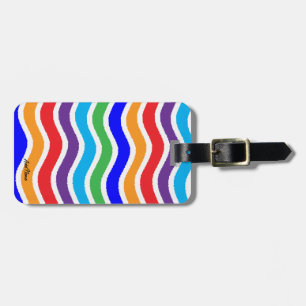 カラフルカスタム紙効果 ラゲッジタグ