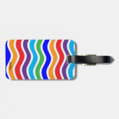 カラフルカスタム紙効果 ラゲッジタグ (裏面横)