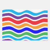 カラフルカスタム紙効果 ラッピングペーパーシート (正面3)