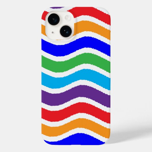 カラフルカスタム紙効果 Case-Mate iPhoneケース (裏面)