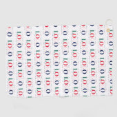 カラフルカスタムRectangle Business Logo Repeating ゴルフタオル (横)