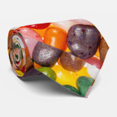 カラフルカッコいい甘いイースタージェリービーンズキャンディ ネクタイ (ロール)