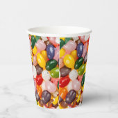 カラフルカッコいい甘いイースタージェリービーンズキャンディ 紙コップ (右)