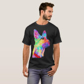 カラフルカッコいい羊飼い Tシャツ (正面フル)