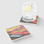 カラフルカヤック ストーンコースター (横)