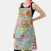 カラフルカリブの島 エプロン (インサイチュ)