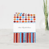 ～カラフルカード/招待状 サンキューカード (裏面)