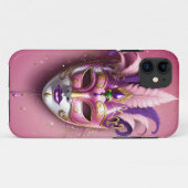 カラフルカーニバルマスク Case-Mate iPhoneケース (裏面(横))