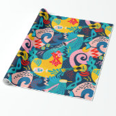 カラフルカーニバル ラッピングペーパー (アンロールド)