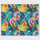 カラフルカーニバル ラッピングペーパー (フラット)