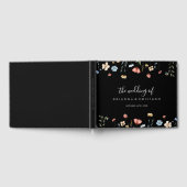 カラフルガーデン野の花の結婚式 ゲストブック (全面)