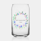 カラフルガーランドリースクリスマスワッド名文字 ガラス缶 (裏面)