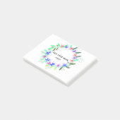 カラフルガーランドリースクリスマスワッド名文字 ポストイット (アングル)