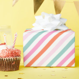 カラフルガーリー誕生日包み紙 ラッピングペーパー