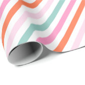 カラフルガーリー誕生日包み紙 ラッピングペーパー (ロールコーナー)