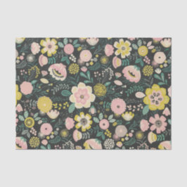 カラフルガーリー鮮やかお洒落花 薄葉紙