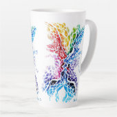 カラフルキス カフェラテマグ (右アングル)