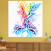 カラフルキス キャンバスプリント (インサイチュ (リビング))