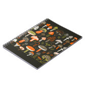 カラフルキノコ：妖精コレクション ノートブック (左側)