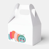 カラフルキャタピラーファースト誕生日 フェイバーボックス (裏面サイド)