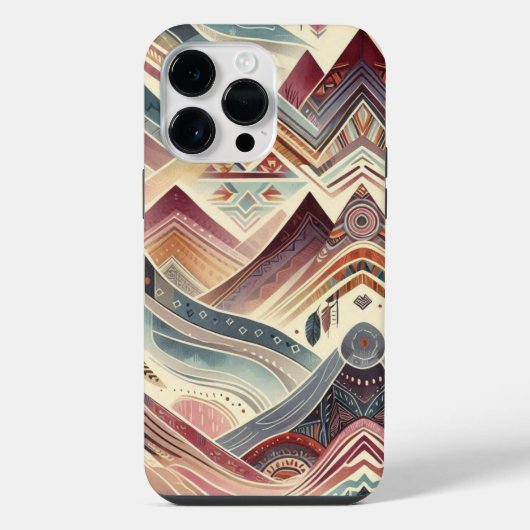 カラフルキャニオン iPhoneケース (裏面)