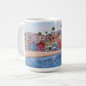 カラフルキャピトーラ コーヒーマグカップ (正面左)
