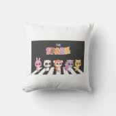 カラフルキャラクター装飾用クッション クッション (正面)