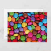 カラフルキャンディーパターン ポストカード (正面/裏面)