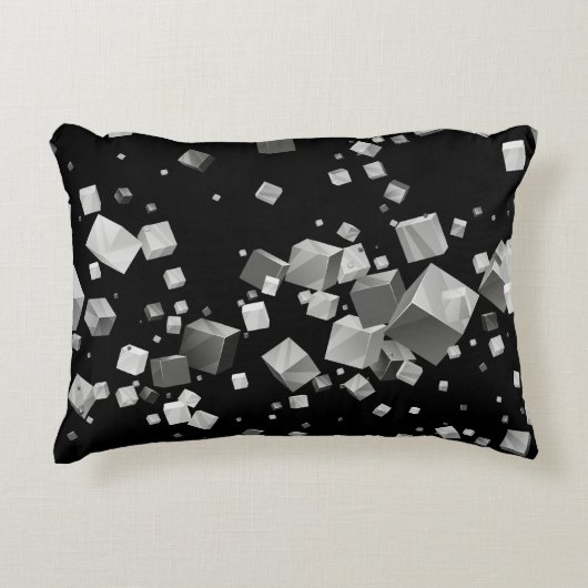 カラフルキューブス4 アクセントクッション (正面)