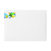 カラフルキューブ1 ラップアラウンドラベル (正面)