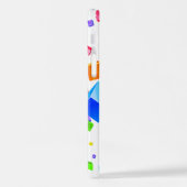 カラフルキューブ1 iPhoneケース (左側面)
