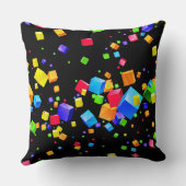 カラフルキューブ2 クッション (裏面)