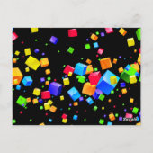 カラフルキューブ2 ポストカード (裏面)
