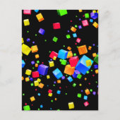 カラフルキューブ2 ポストカード (正面)