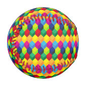 カラフルキューブ 野球ボール (正面左)