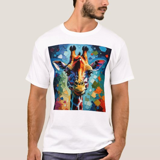 カラフルキリン302 Tシャツ (正面)
