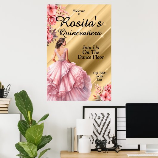 カラフルキンセアニェラ ポスター (ホームオフィス)