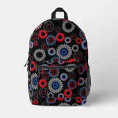 カラフルギア プリントバックパック (正面)
