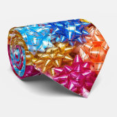 カラフルギフト弓パーティープレゼント青金ゴールド赤 ネクタイ (ロール)