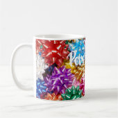 カラフルギフト弓パーティープレゼント コーヒーマグカップ (左)