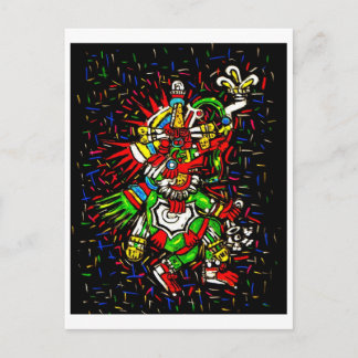 カラフルククルカン葉書 ポストカード