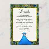 カラフルクッ結婚ク詳細 エンクロージャーカード (正面)