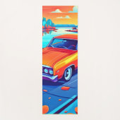 カラフルクラシックデザイン ヨガマット (正面)