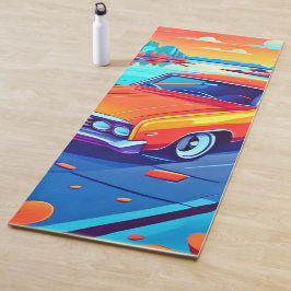 カラフルクラシックデザイン ヨガマット