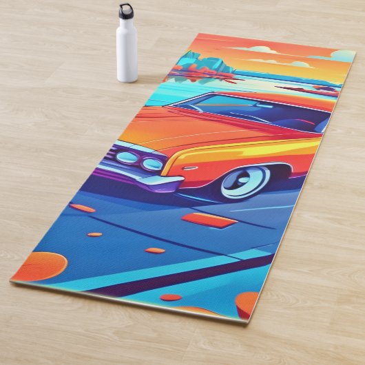 カラフルクラシックデザイン ヨガマット (インサイチュ)